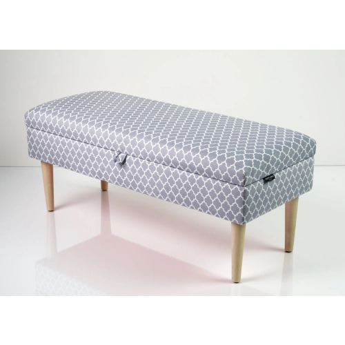 Kufer Tapicerowany Arabeska Soft Velvet 06 / Model QM-9 Rozmiary od 50 cm do 200 cm