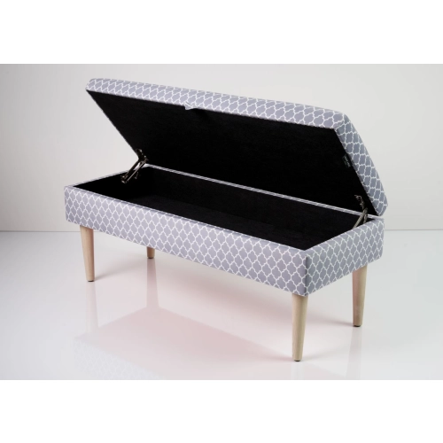 Kufer Tapicerowany Arabeska Soft Velvet 06 / Model QM-9 Rozmiary od 50 cm do 200 cm