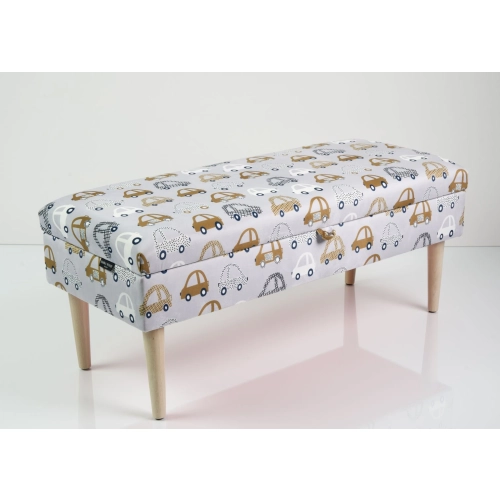 Kufer Tapicerowany Auta 01 / Model QM-9 Rozmiary od 50 cm do 200 cm