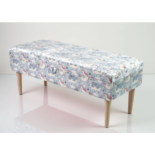 Kufer Tapicerowany Pegazy 01 / Model QM-9 Rozmiary od 50 cm do 200 cm