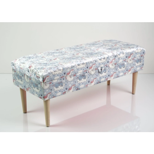 Kufer Tapicerowany Pegazy 01 / Model QM-9 Rozmiary od 50 cm do 200 cm