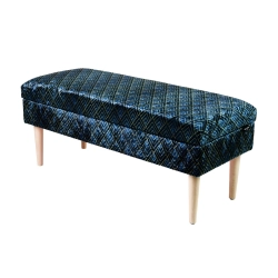 Kufer Tapicerowany Romby Artdeco 02 / Model QM-9 Rozmiary od 50 cm do 200 cm