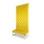 Ławka z Panelem Ściennym Pikowanym  Siedzisko Pikowane Cytrynowa Żółcień  LPPK-36 Rozmiary od 50 cm do 100 cm