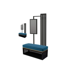 Ławka Industrialna z Wieszakiem