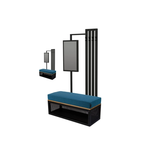 Ławka Industrialna z Wieszakiem