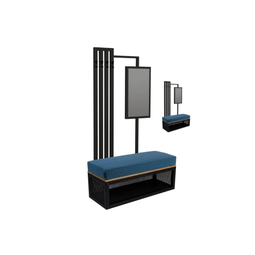 Ławka Industrialna z Wieszakiem