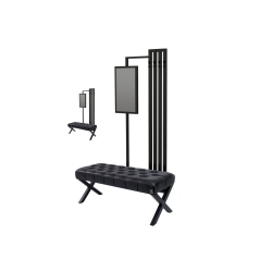 Ławka Industrialna z Wieszakiem