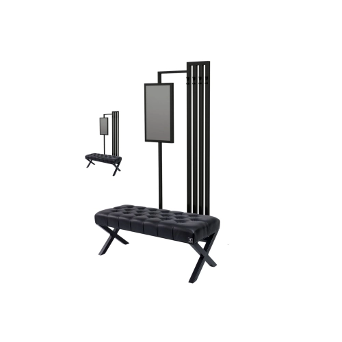 Ławka Industrialna z Wieszakiem