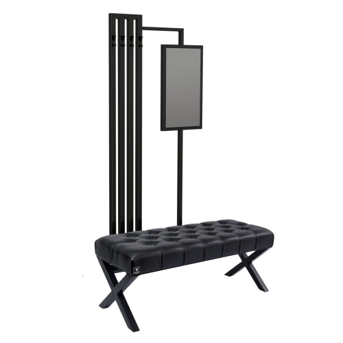 Ławka Industrialna z Wieszakiem