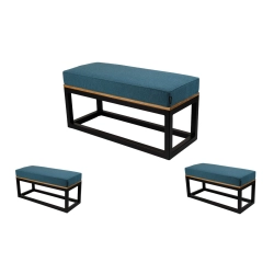 Ławka Metalowa Tapicerowana Hamilton 2811 LGM-112 Rozmiary od 50 cm do 200 cm