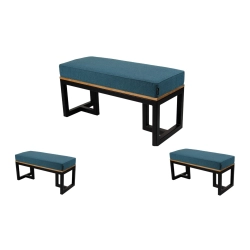 Ławka Metalowa Tapicerowana Hamilton 2811 LGM-119 Rozmiary od 50 cm do 200 cm