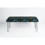 Ławka Pufa Tapicerowana Pawie LGM-12 Nóżki Chromowe Rozmiary od 50 cm do 120 cm