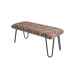 Ławka Pufa Tapicerowana Malawi LGM-12 Nóżki Czarne Rozmiary od 50 cm do 120 cm