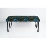 Ławka Pufa Tapicerowana Pawie LGM-12 Nóżki Czarne Rozmiary od 50 cm do 120 cm