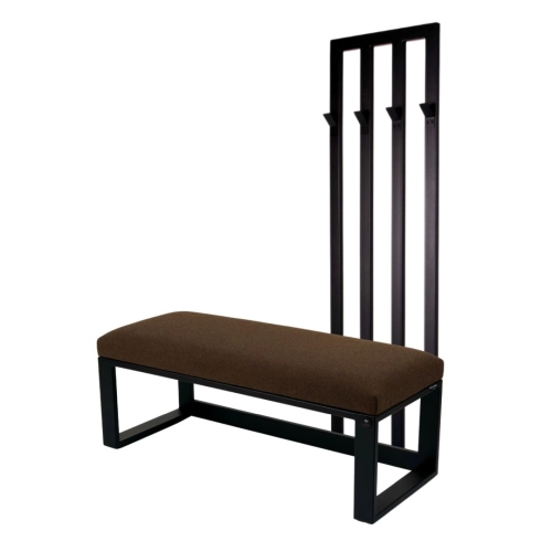 Ławka Metalowa Tapicerowana Hamilton 2812 z Wieszakiem LGM-174 Rozmiary od 50 cm do 200 cm