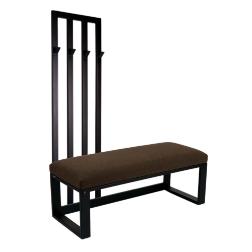 Ławka Metalowa Tapicerowana Hamilton 2812 z Wieszakiem LGM-174 Rozmiary od 50 cm do 200 cm