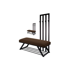 Ławka Industrialna z Wieszakiem