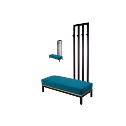 Ławka Industrialna z Wieszakiem