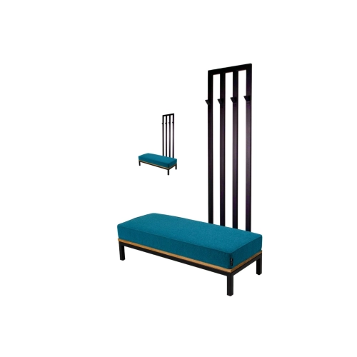 Ławka Industrialna z Wieszakiem