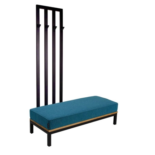 Ławka Industrialna z Wieszakiem