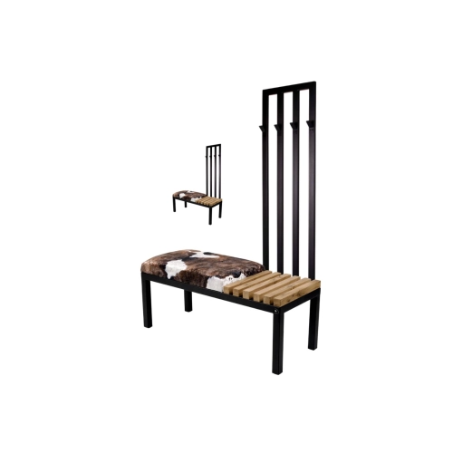 Ławka Industrialna z Wieszakiem