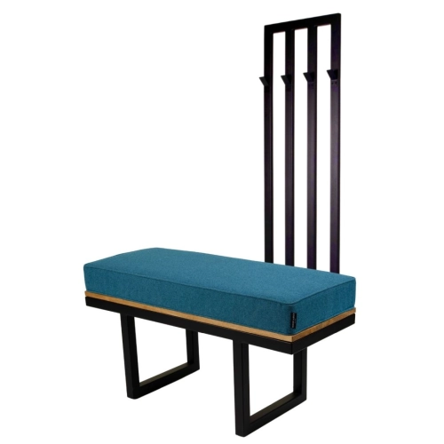 Ławka Industrialna z Wieszakiem