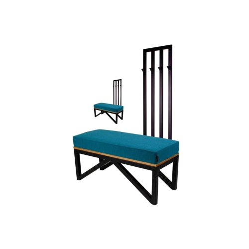 Ławka Industrialna z Wieszakiem