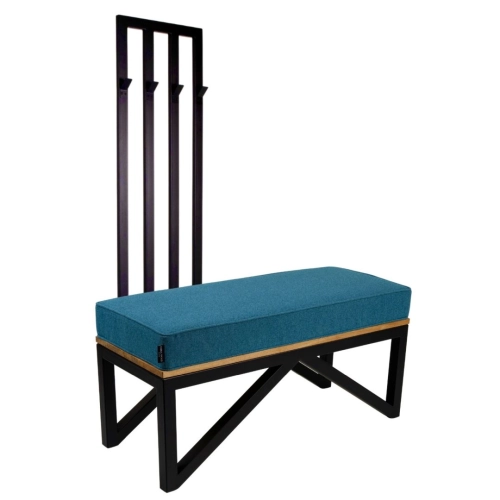 Ławka Industrialna z Wieszakiem