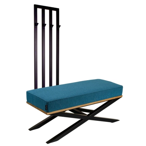 Ławka Industrialna z Wieszakiem