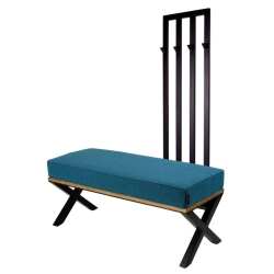 Ławka Industrialna z Wieszakiem