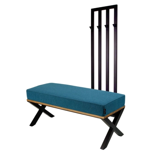 Ławka Industrialna z Wieszakiem