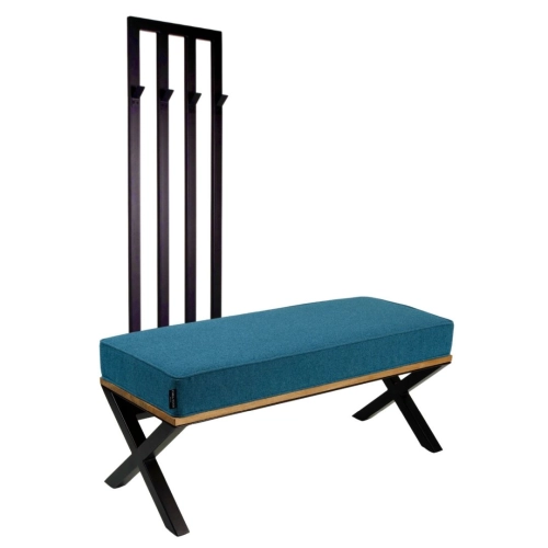 Ławka Industrialna z Wieszakiem