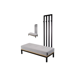 Ławka Industrialna z Wieszakiem