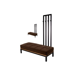 Ławka Industrialna z Wieszakiem