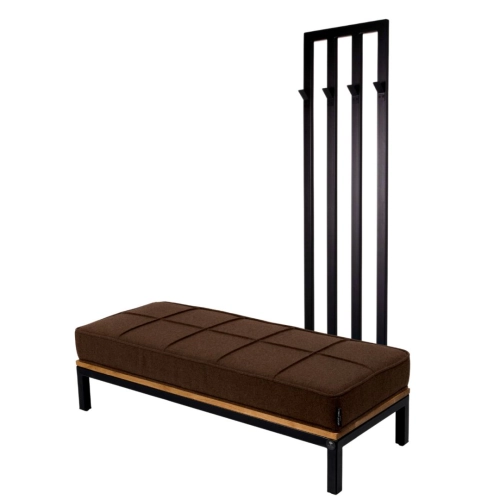 Ławka Industrialna z Wieszakiem