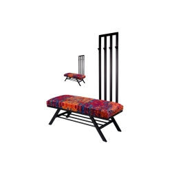 Ławka Industrialna z Wieszakiem