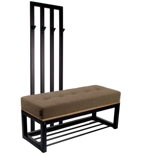 Ławka Industrialna z Wieszakiem