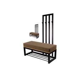 Ławka Industrialna z Wieszakiem