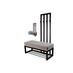 Ławka Industrialna z Wieszakiem