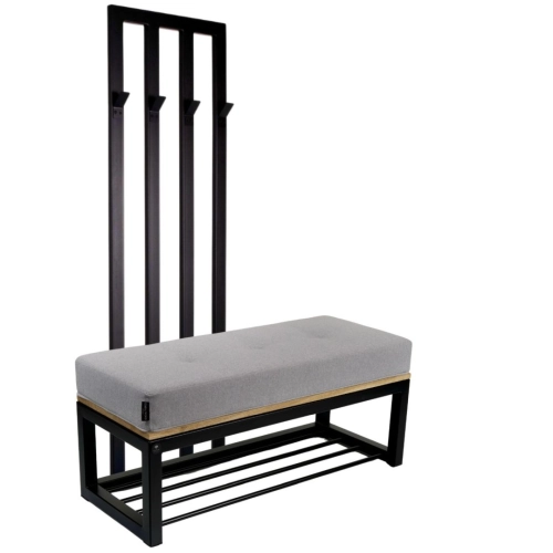 Ławka Industrialna z Wieszakiem