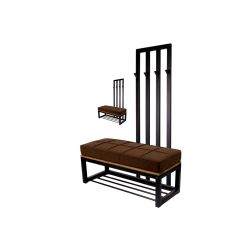 Ławka Industrialna z Wieszakiem