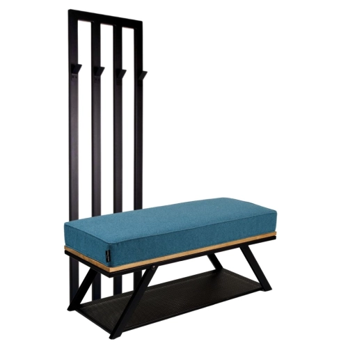 Ławka Industrialna z Wieszakiem