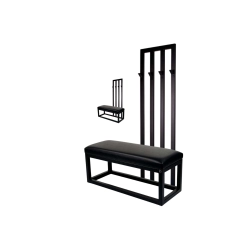 Ławka Industrialna z Wieszakiem