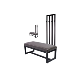 Ławka Industrialna z Wieszakiem