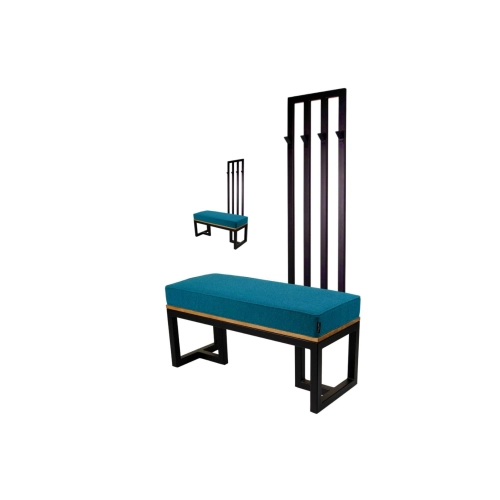 Ławka Industrialna z Wieszakiem