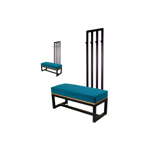 Ławka Industrialna z Wieszakiem