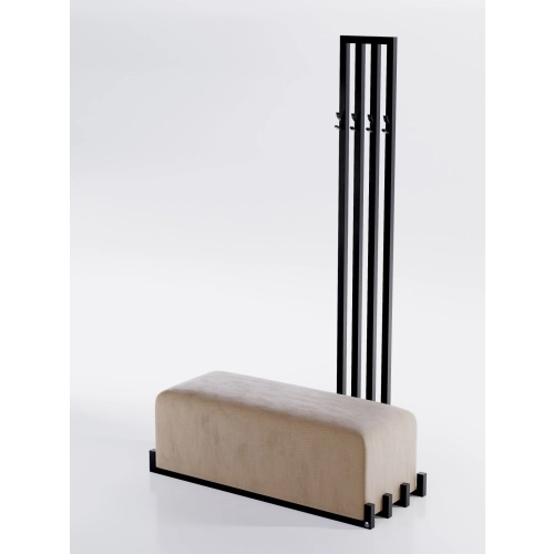 Ławka do przedpokoju z wieszakiem