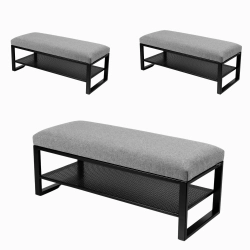 Ławka Tapicerowana Industrialna