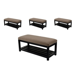 Ławka Pufa Tapicerowana Siedzisko Gładkie Hamilton 2808 LGM-25 Rozmiary od 50 cm do 200 cm