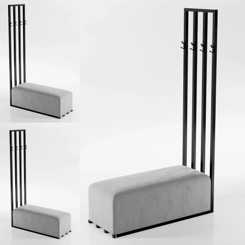 Ławka do przedpokoju z wieszakiem